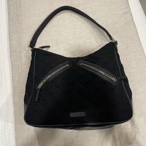 Vera Bradley Quilted Shoulder Bag - Black